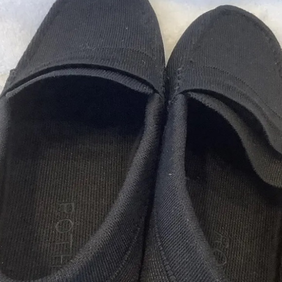 Rothy's The Driving Loafer Men Sz 12 Navy Blue Knit Fabric Slip On Casual - Picture 6 of 8